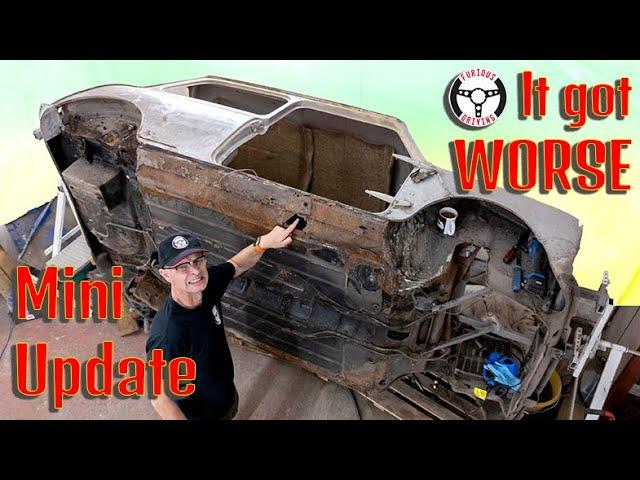 Morris Mini Update - Its MORE rusty...