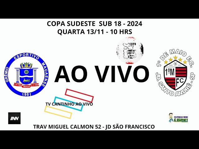 COPA PAULISTA SUDESTE SUB 18 G E MAUENSE X 1 DE MAIO