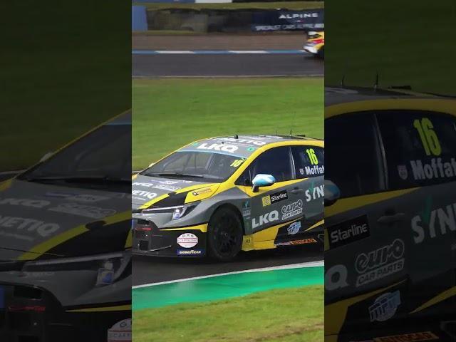 Highlights from BTCC Saturday at Knockhill  #shorts