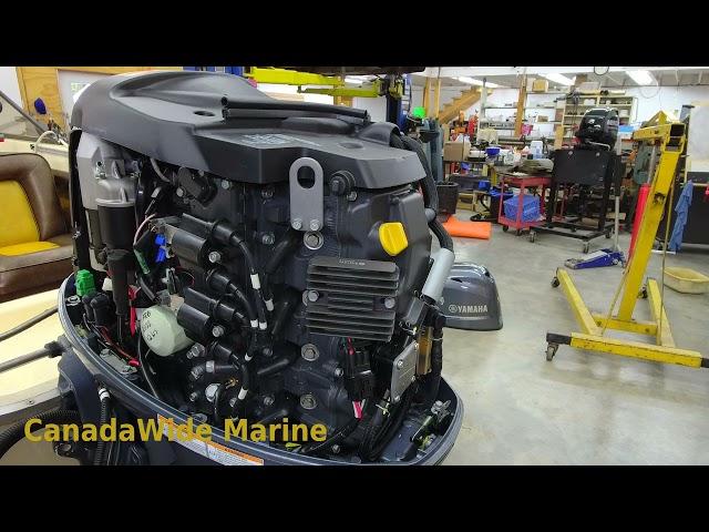 Yamaha Four Stroke 50hp. How to change your oil and filter, with lots of detail.