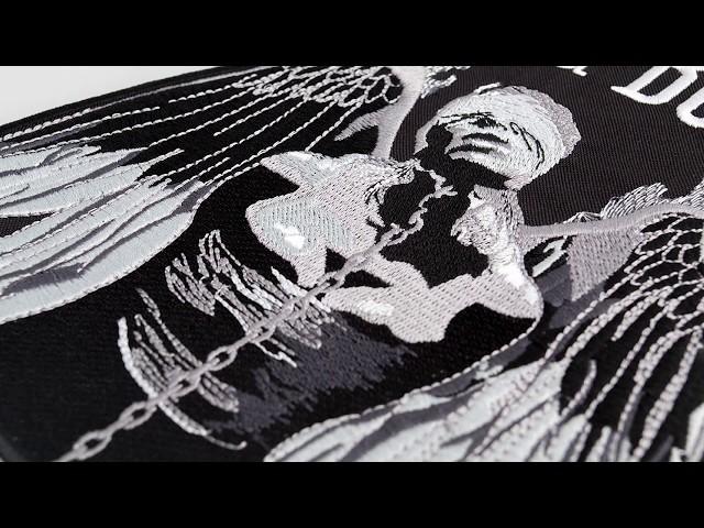 EMBROSOFT┃EMBROIDERY PROCESS┃Dimmu Borgir