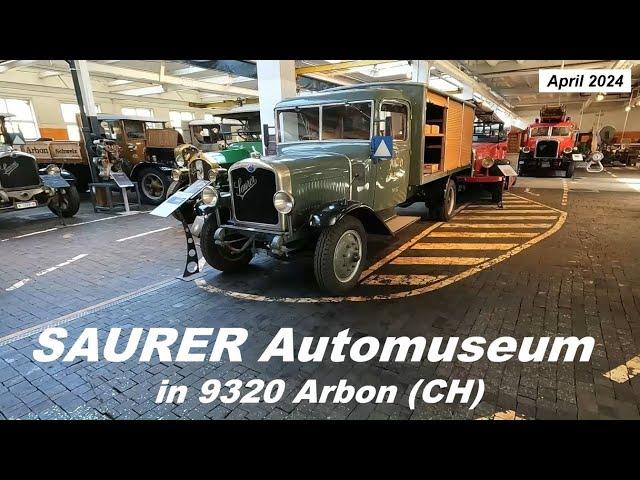 SAURER Automuseum in 9320 Arbon (CH) - April 2024