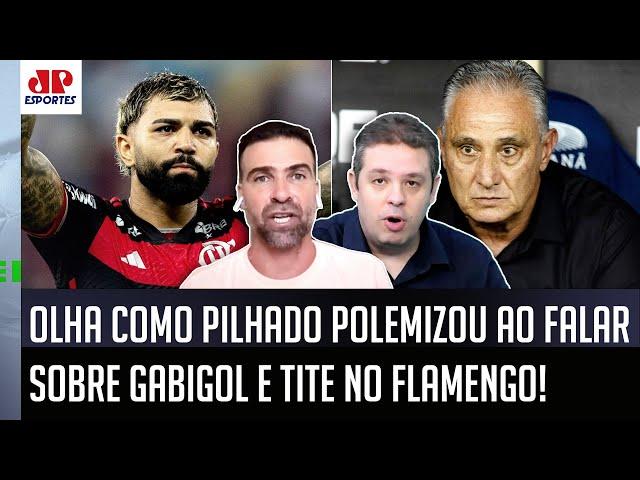 "ISSO É MUITO ESTRANHO! Será que NÃO FOI o Tite que FEZ o Gabigol..." OLHA esse DEBATE do Flamengo