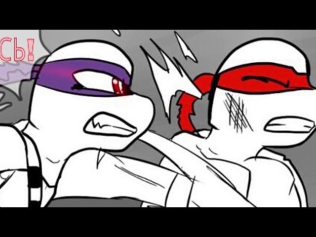 TMNT комикс озвучка По ту сторону мрака   2 сезон 1 глава