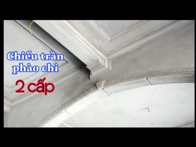 Mẫu phào chỉ chiếu trần vuông hiện đại sang trọng
