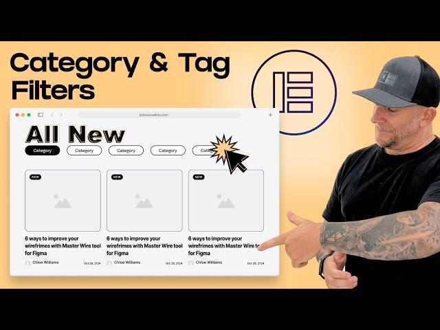 All New Elementor Category & Tag Filters (Taxonomy Filters)