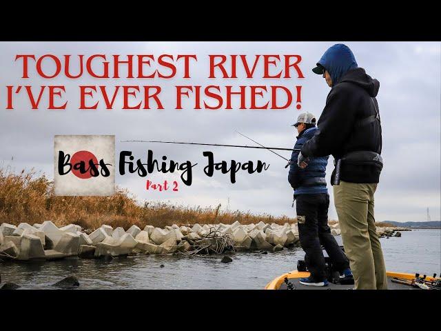 Toughest river i've ever fished! Tone River, Japan Pt 2