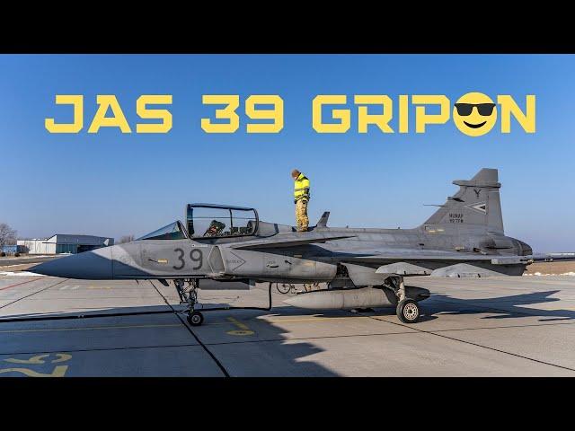 JAS 39 Gripen vadászgép a MH. 59 Szentgyörgyi Dezső Repülőbázison Szúdy Péter | ClicksForPix