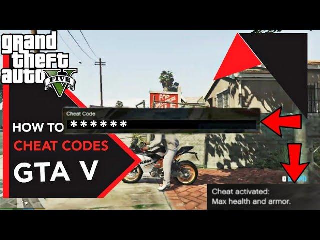 How to Apply Cheat Codes of Gta 5 ??