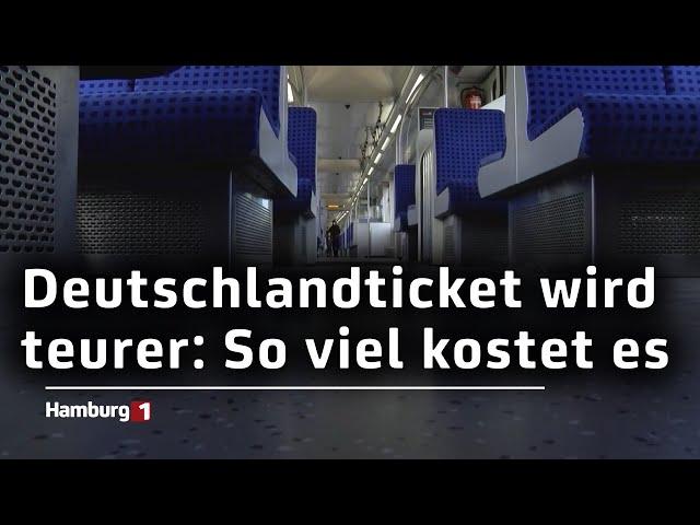 Ab dem kommenden Jahr: Deutschlandticket wird teurer