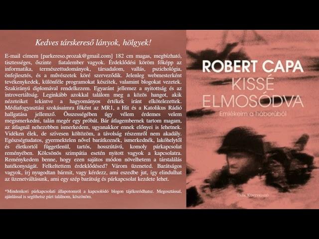 Robert Capa - Kissé elmosódva (hangoskönyv)