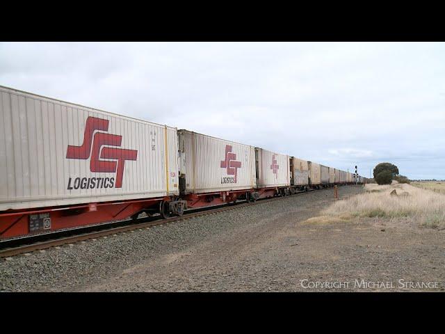 SCT 2PM9 Mixed Freight & Steel Train With Two Diesel Locomotives & 95 Wagons (13/9/2024) - PoathTV