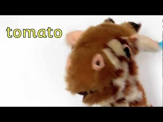 Geraldine the Giraffe learns /t/ sound