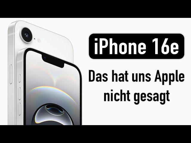 iPhone 16e - These 5 things Apple did NOT tell us
