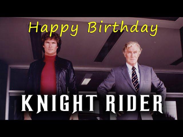 HAPPY 42nd BIRTHDAY, Knight Rider! Here's What It Was Like to See KITT in 1982 for the First Time!