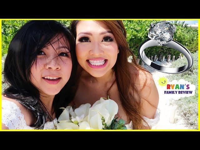 Princess T got Married!  Wedding Celebration with Ryan's Family Review