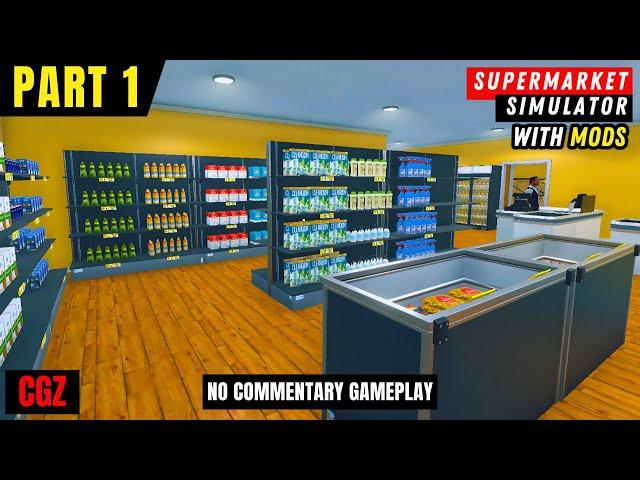 Starting Fresh in Supermarket Simulator PART 1 | Long-play Series (No Commentary)