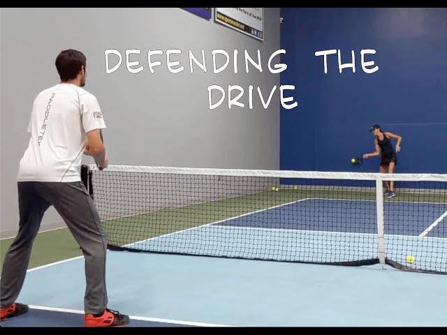 Defending the Drive: Countering the 3rd Shot Drive in Pickleball with the Three Best Strategies