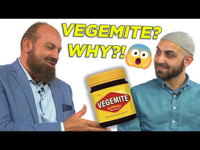 CANADIAN Sheikh Tries Iconic AUSSIE Snacks!