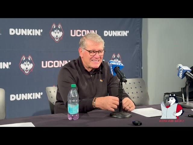 Geno Auriemma: UConn women's basketball postgame (Xavier) - 1/8/25