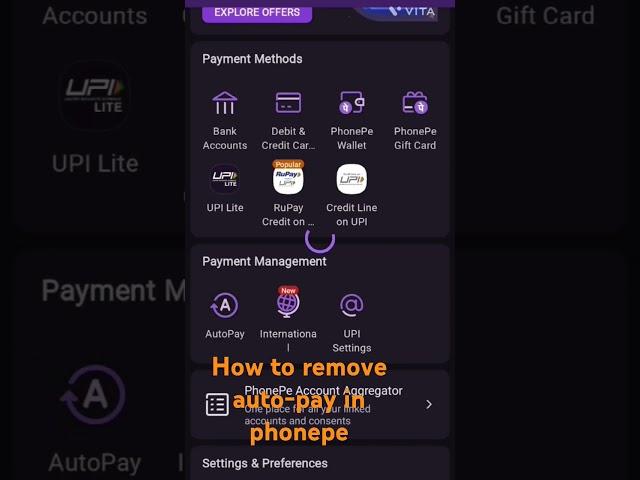 How to remove auto pay system in phonepe app. #phonepe  #autopay #karnataka