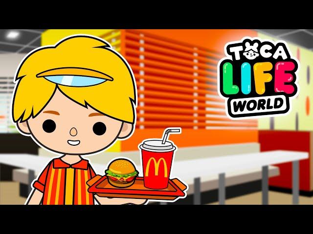 McDonald's design in Toca Boca  Toca Life World Design Ideas