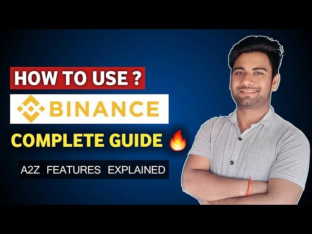 Binance tutorial for beginners | How to use binance app | Vishal techzone