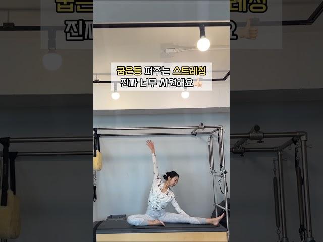너무 시원하니 꼭 따라해보세요 #필라테스 #스트레칭 #홈트 #다이어트 #틈새운동 #workout #pilates