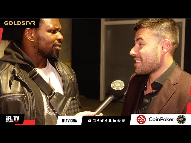 'I DONT GIVE A F***' - DILLIAN WHYTE GETS INTO HEATED & AWKWARD INTERVIEW WITH PROMOTER BEN SHALOM