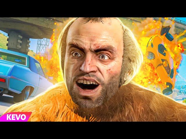 I did an entire heist with a GTA V Randomizer mod