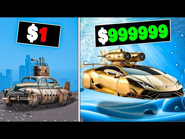 $1 to $1,000,000 Submarine Car in GTA 5