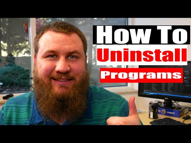 How to Uninstall and Remove Unwanted or Harmful Programs from Your Computer, Including Malware