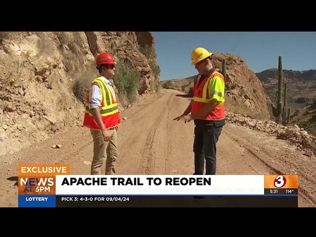 Scenic Arizona highway set to reopen soon but 'at your own risk'