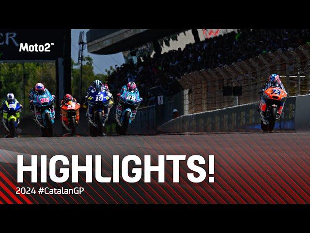 Moto2™ Race Highlights  | 2024 #CatalanGP