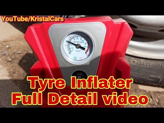 Tyre Inflator | Tyre Inflator for Car and Bike | Air Pump for Car