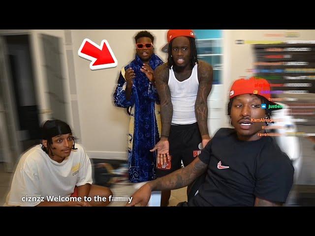 Duke Dennis Gets Pressed By Kai Cenat & They Argue Who The Most Sus In AMP