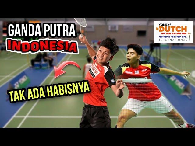 On fire! Anselmus Prasetya/Pulung Ramadhan (INA) vs Eric Teller/Luca Wiechmann (GER) - Dutch Junior