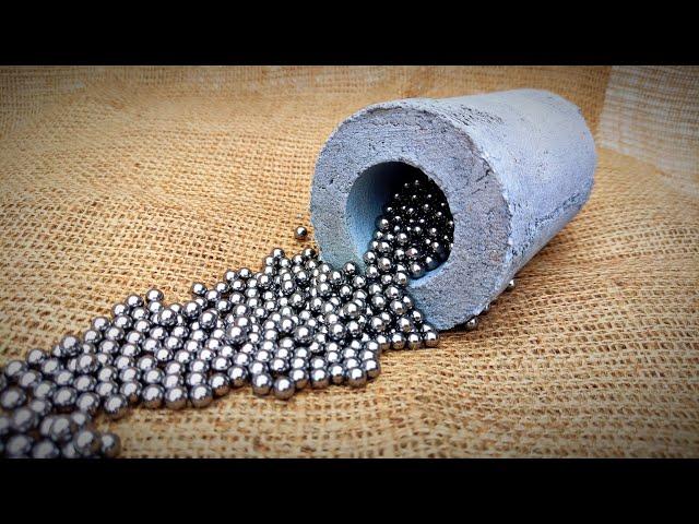 Wootz steel from bearing balls | Making a Scottish Dagger "SGIAN DUBH"