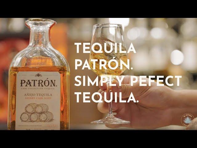 Tequila Patron. Simply Perfect Tequila.