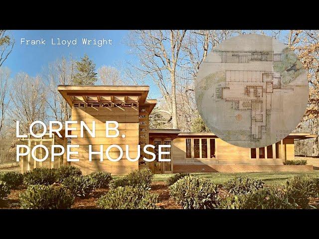 Inside Frank Lloyd Wright’s Pope-Leighey House | A Usonian Masterpiece