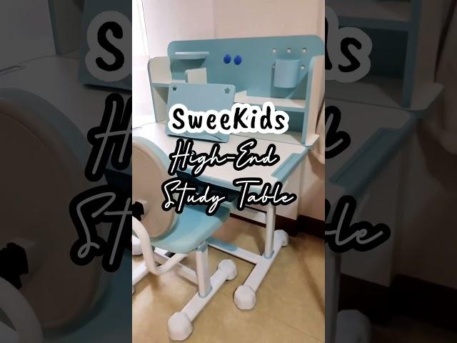 Sweekids Children's Ergonomic Adjustable Study Table & Chair Set ST340