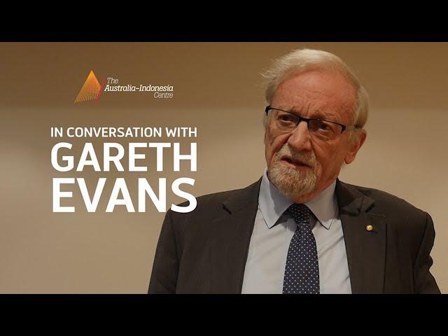 In Conversation with The Hon Gareth Evans AC QC