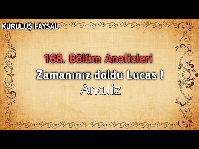 Zamanınız doldu Lucas !