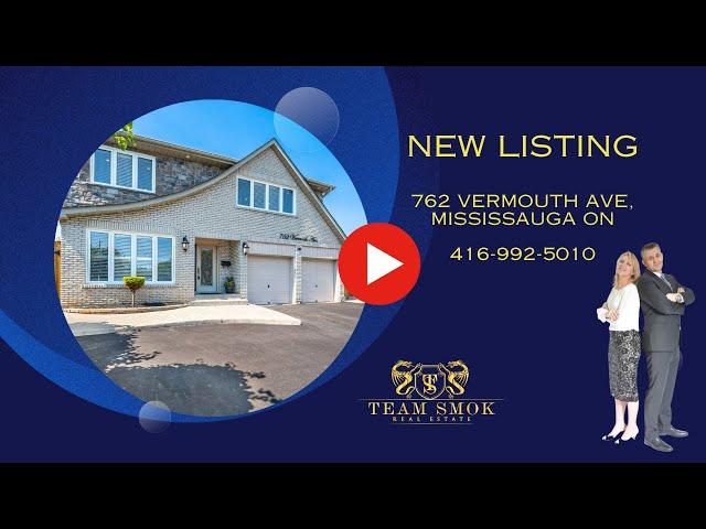 NEW LISTING - 762 Vermouth Ave, Mississauga ON