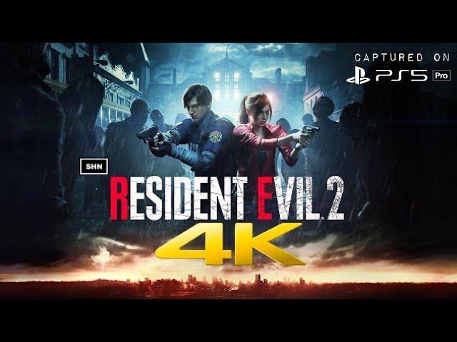 Resident Evil 2 Remake | 4K/60fps | PS5 Pro Raytracing Longplay Walkthrough Gameplay No Commentary