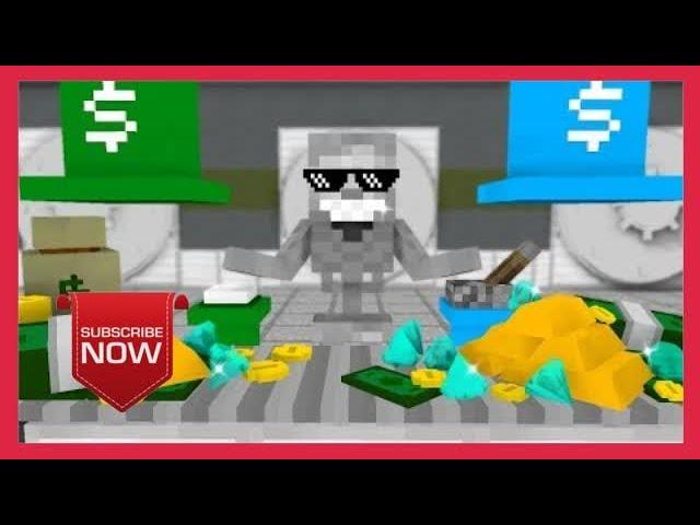 Monster School: WORK AT MONEY FACTORY! - Minecraft Animation