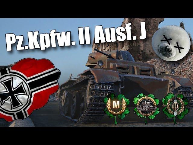 WoT || Pz.Kpfw. II Ausf. J || King Seal Club