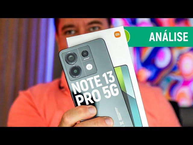 REDMI NOTE 13 PRO 5G: BOM em DESEMPENHO, BATERIA, CÂMERAS e MULTIMÍDIA | Análise / Review