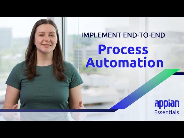 How to Implement Process Automation with Appian