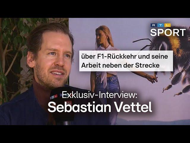 Sebastian Vettel Interview: F1-Rückkehr, Familie, Kinder & Umweltschutz | RTL Nachtjournal Spezial